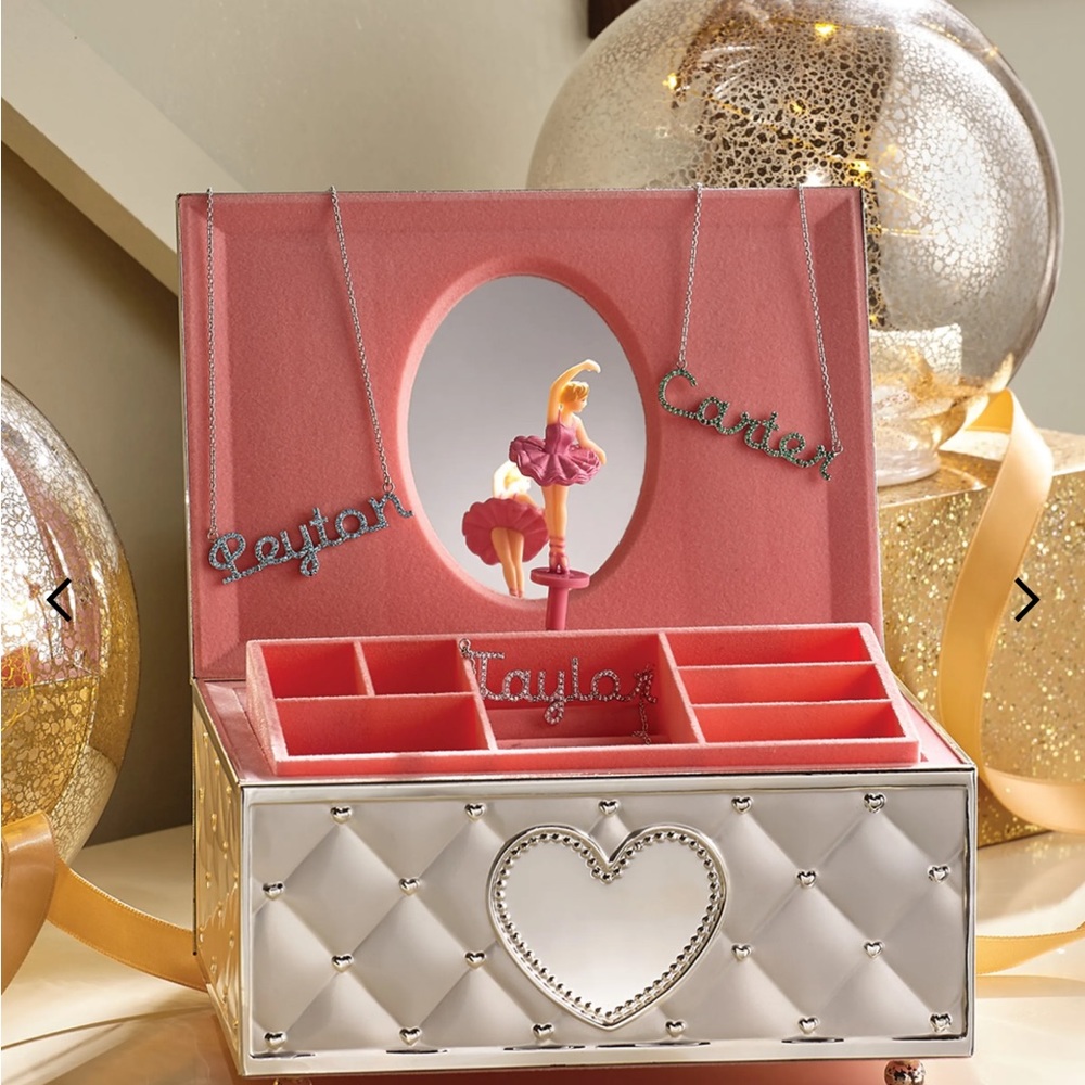 Lenox Ballerina Musical Jewelry Box, Childhood Memories,
